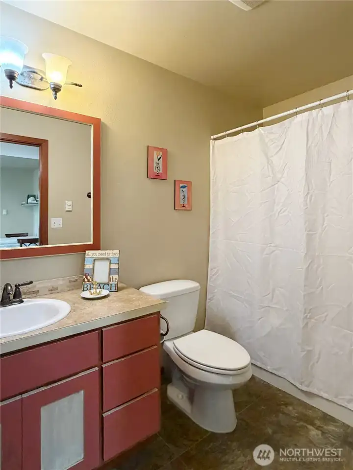 Lower level bedroom