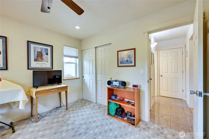 another view of the third bedroom