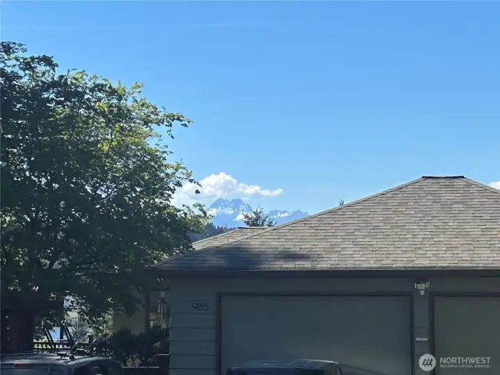 Olympic Mountain Views to the West