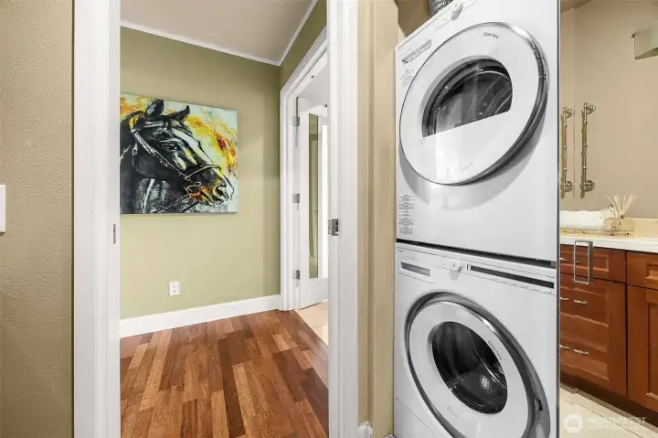 Laundry area