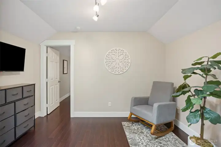 Upstairs loft.