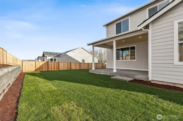 Choose your Finishes. Photo of similar home in same community.