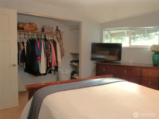 PRIMARY BEDROOM TO THE CLOSET!