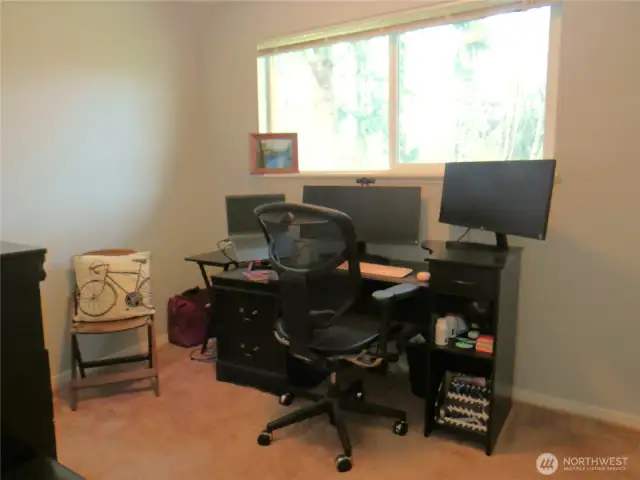 MOVING DOWN THE HALLWAY TO THE SECOND BEDROOM/OFFICE!