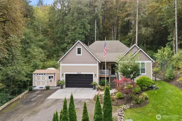 7606 Artondale Drive....a perfect combination of privacy and comfort.