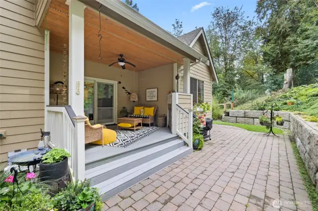 Outdoor living is just steps away, ready for you to enjoy.