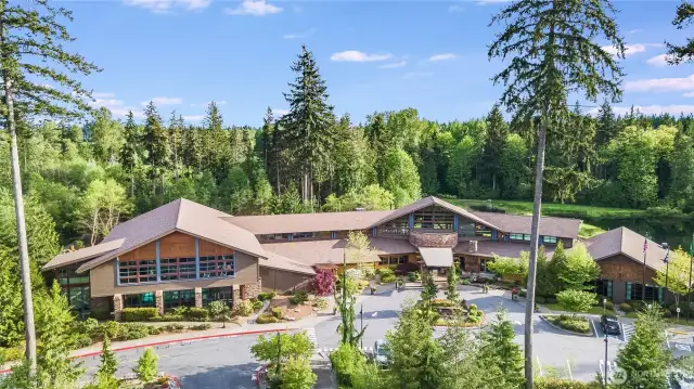 The 32,200 asf Cascade Club is your gateway to clubs, classes, exercise and social activities.