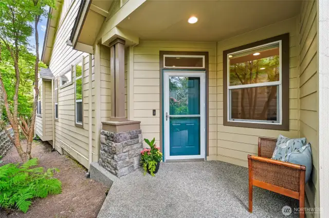 Even more rare is the NO STEP entry into the home.
