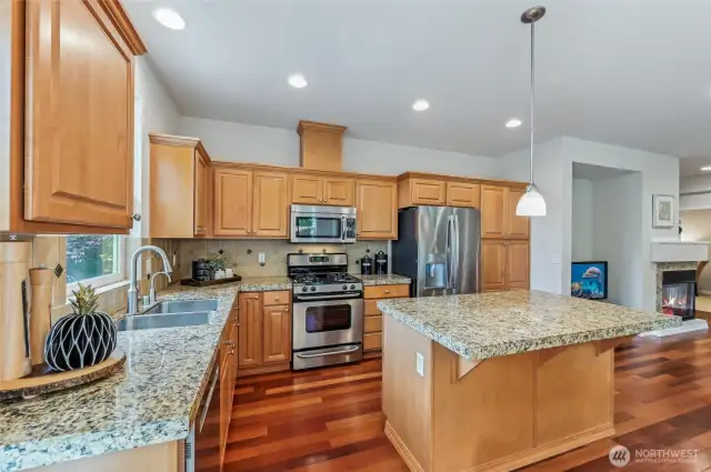 Plenty of cabinetry and a pantry!