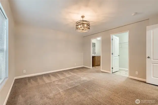 Primary Walk in Closet 3/4 Shower