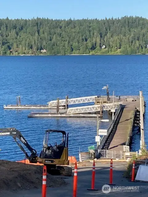 Illahee Community Dock  One Block Away