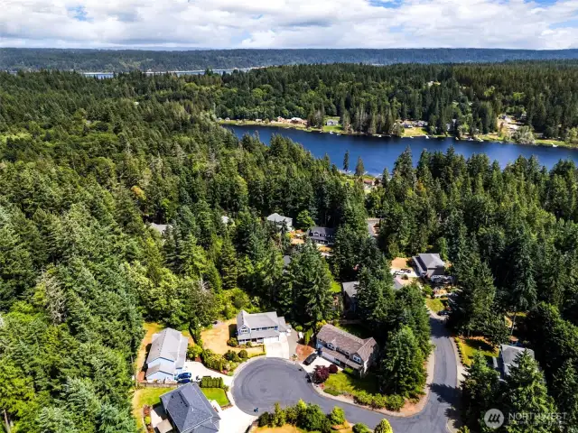 Crescent Lake in the distance