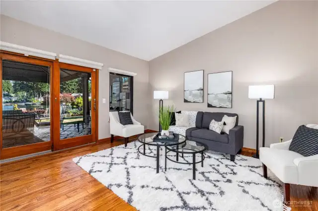 sunk in living room
