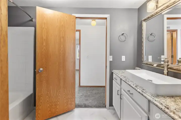 Main bathroom Main bathroom