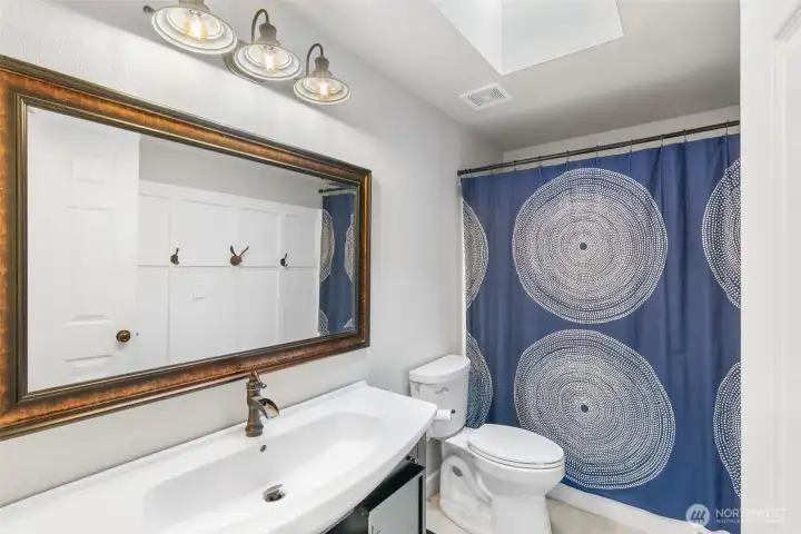 updated guest bathroom