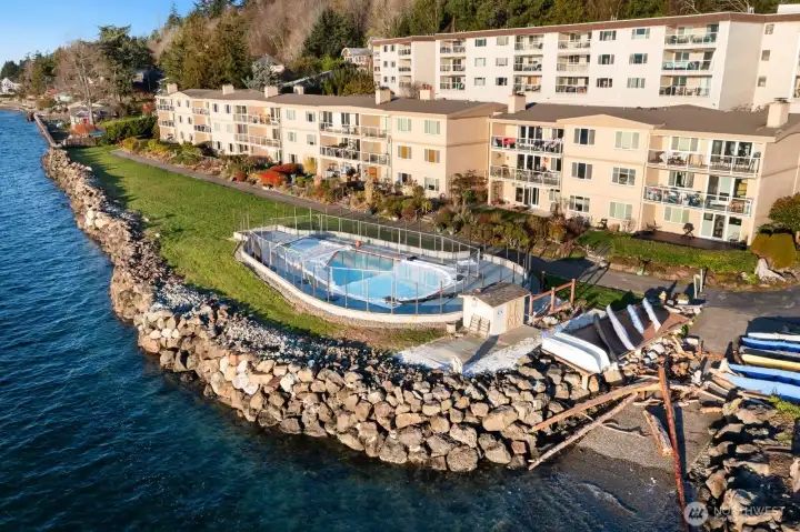 The outdoor pool is getting a big refresh and should be ready for the summer heat