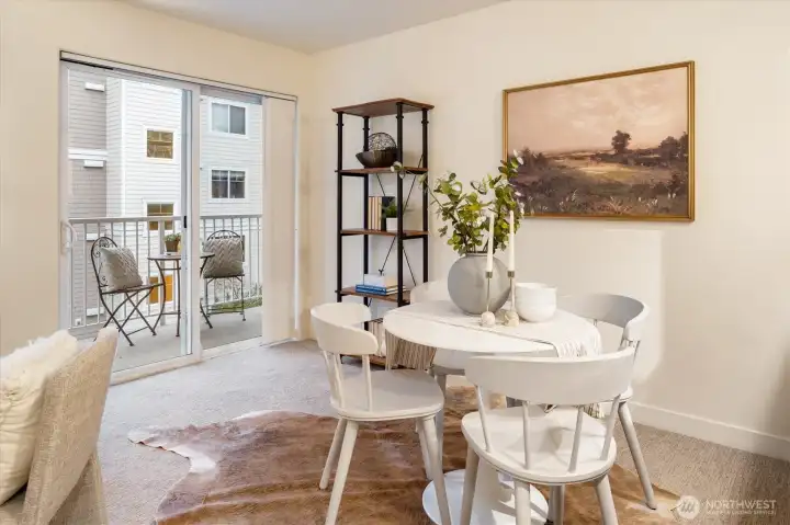 You’ll love having your own private balcony to enjoy.