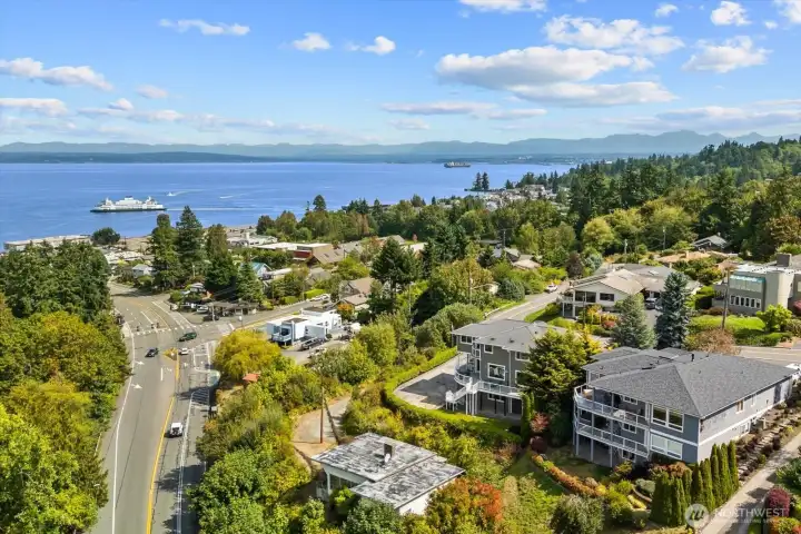 Easy access to ferry