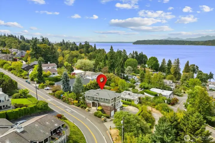 Whidbey Island in the distance