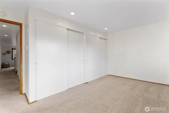 Lots of closet space