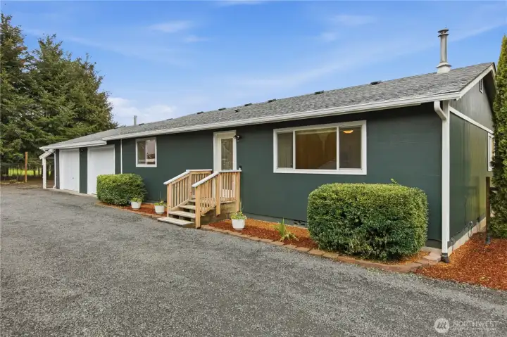 Closer image of ride side of home.