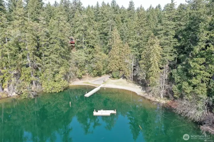 (2023) Community Lake with dock. Thank you for viewing!