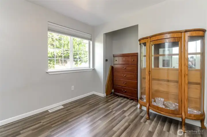 Second bedroom perfect for storage OR sleeping