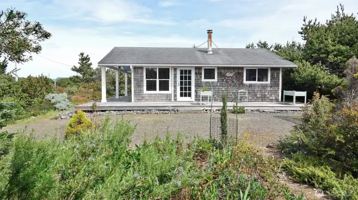 South-side of the home.