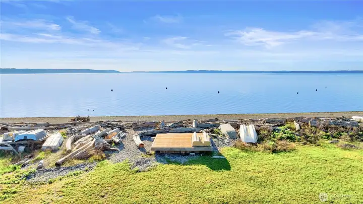 Private Madrona beach access-exclusively for homeowners.