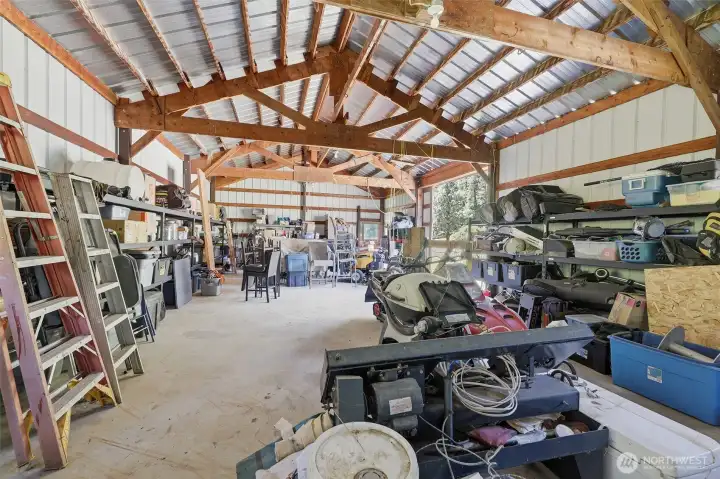 Interior Western Ranch Building