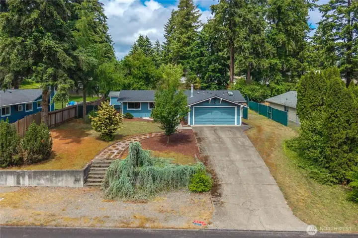 Notice the parking out front and on the side of the home. Notice the parking out front and on the side of the home.