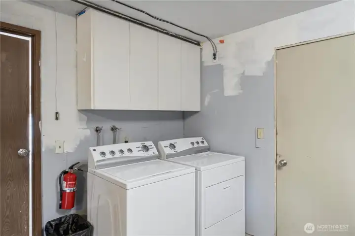 Washer and dryer stay! Washer and dryer stay!