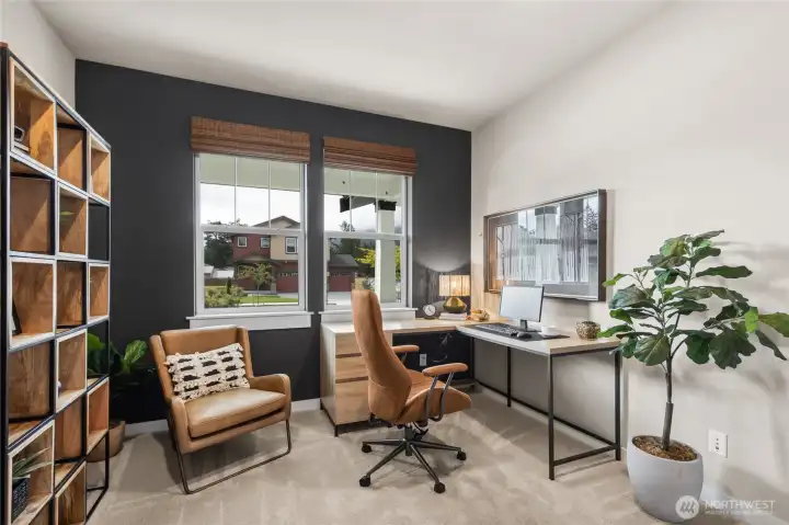 Virtual staging. Photo rendering is representational. Actual home is under construction and finishes, elevation, and paint colors may vary. See site agent for details. Virtual staging. Photo rendering is representational. Actual home is under construction and finishes, elevation, and paint colors may vary. See site agent for details.