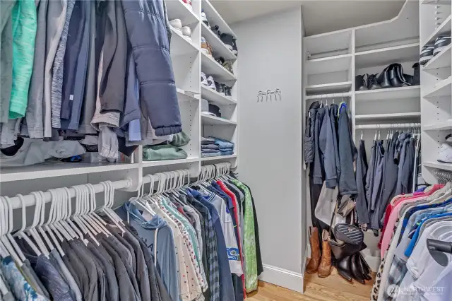 Primary Walk-in closet