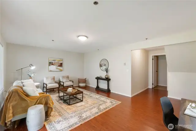 Check out this finished basement space!
