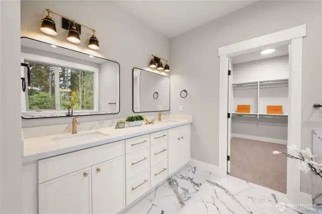 master bathroom