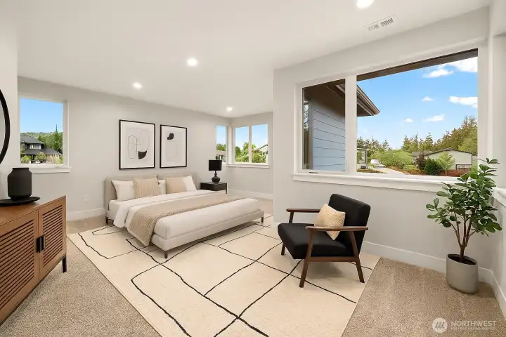 2nd bedroom upstairs