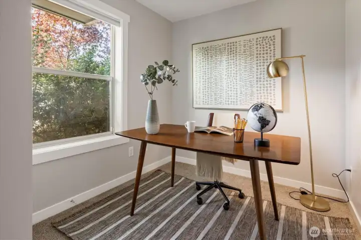 Lower Level Bedroom/Office Space