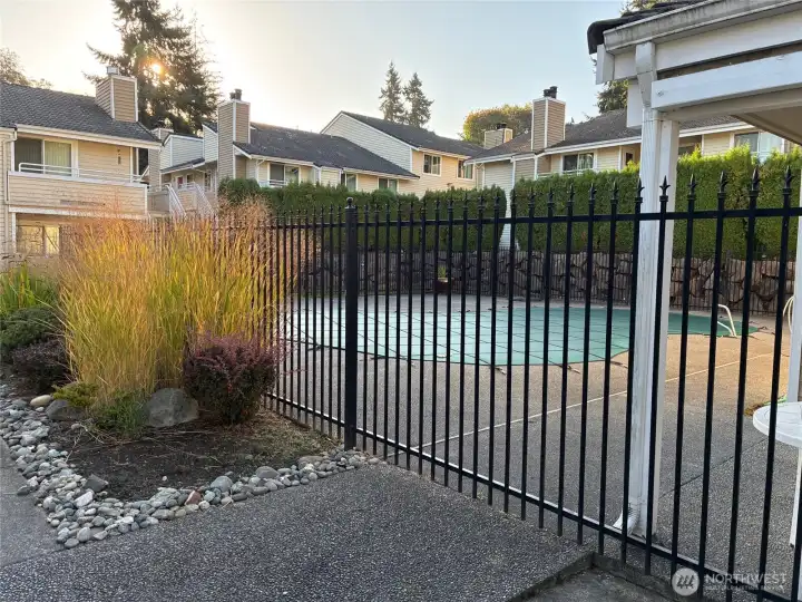 Outdoor swimming pool