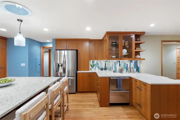 Built-in beverage coolers