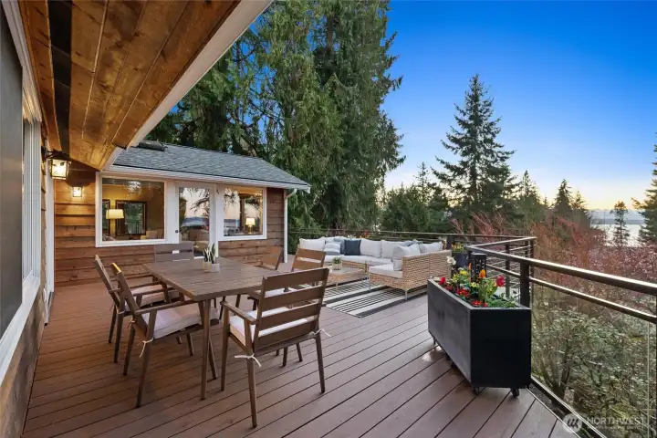 Views of the Sound and the Olympics