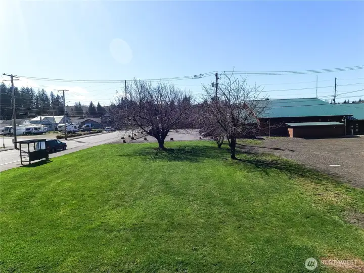 Front of lot (from Highway 101)