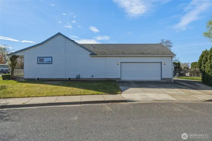 Attached Double Car Garage