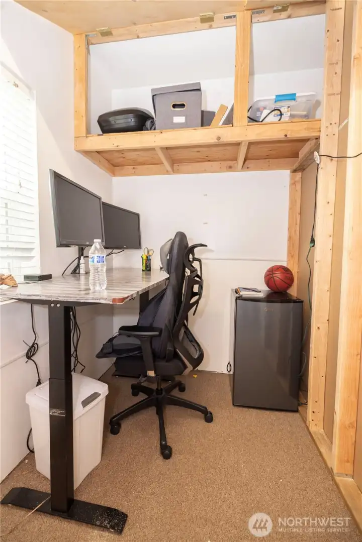 Office in garage