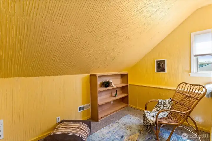 Versatile bonus nook perfect for reading, hobbies, storage, or creative space.