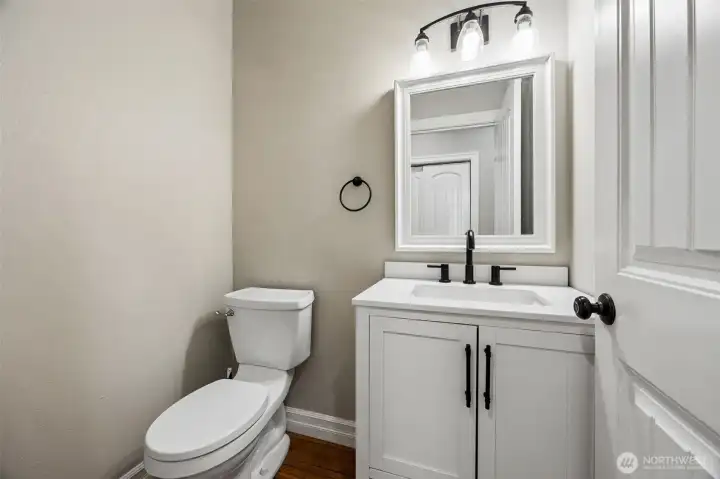 Powder bathroom