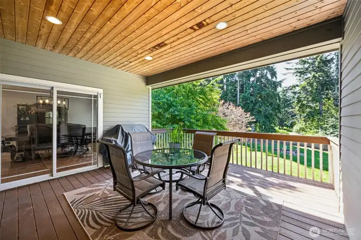 Main level deck