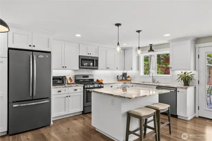 Clean, bright, and updated.