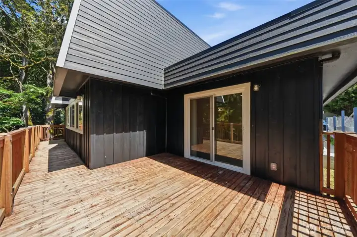 Deck off primary suite