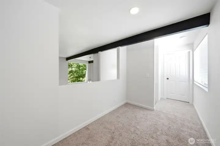 Loft area leading to upper bedroom